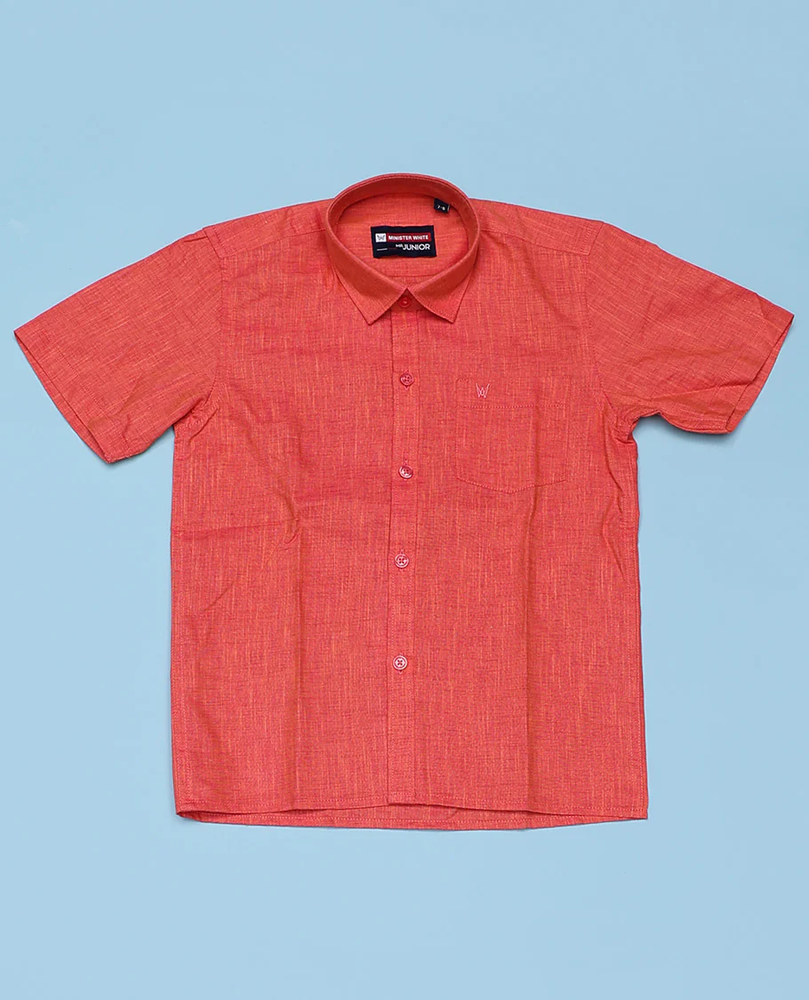 Blue cotton shirt with contrast dhoti (Luxurious boy) - Image 34