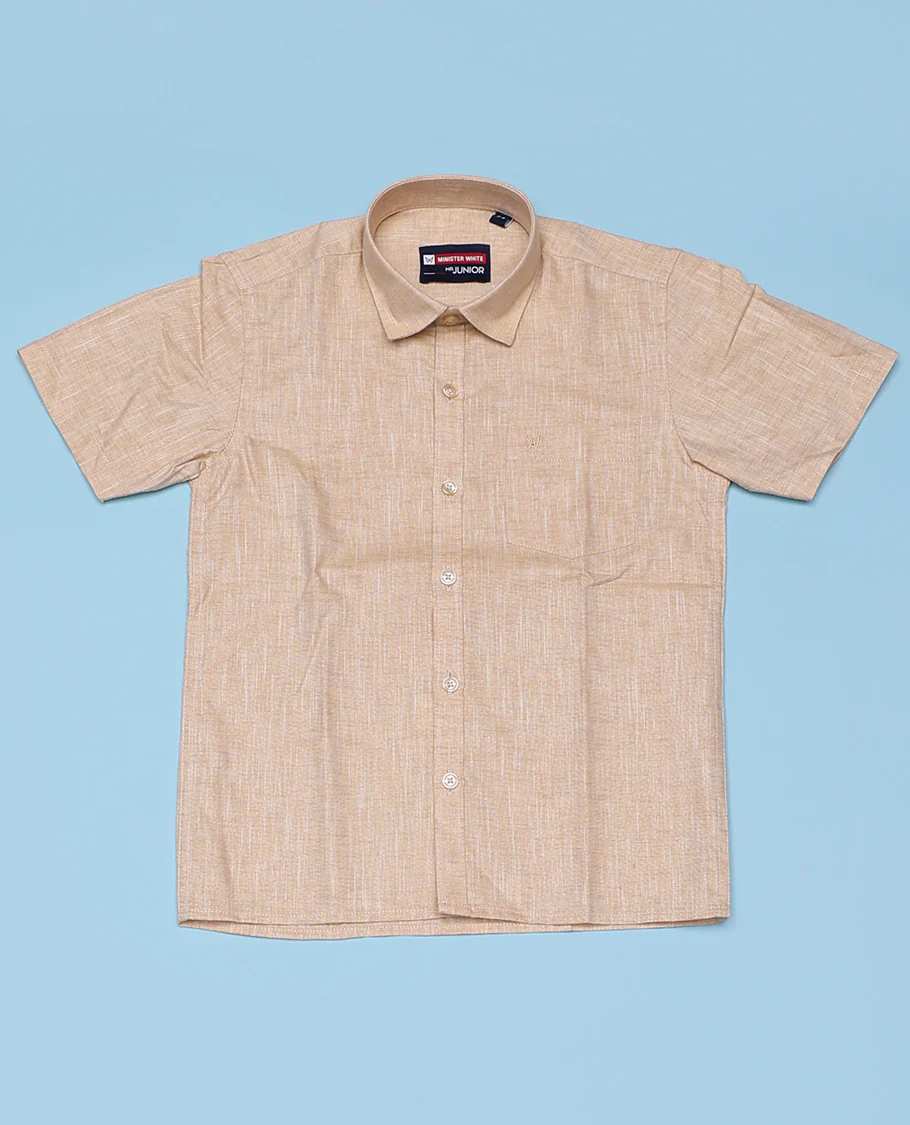 Blue cotton shirt with contrast dhoti (Luxurious boy) - Image 80