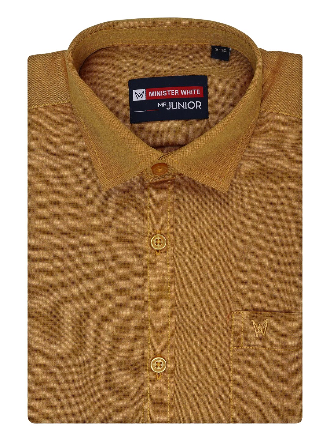 Kids Cotton Mustard Shirt with Tissue Matching Border Dhoti Combo Skillful Boy - Image 4