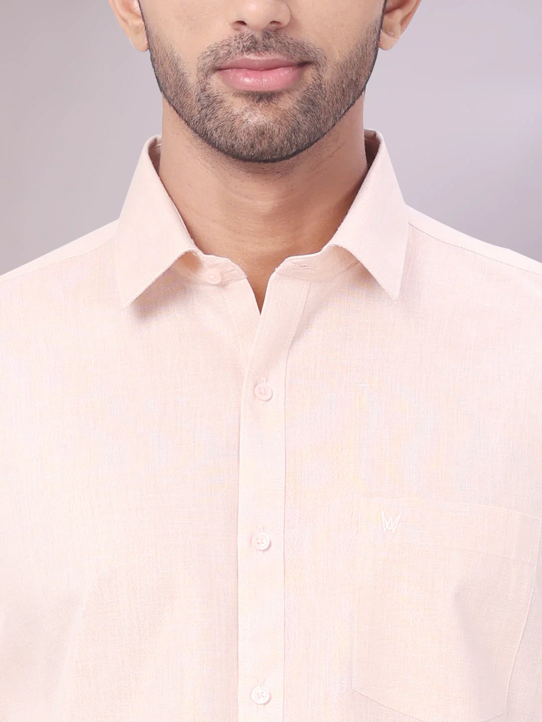 Men's Tissue Copper Color Dhoti Shirt Wedding Combo Maverick - Image 5