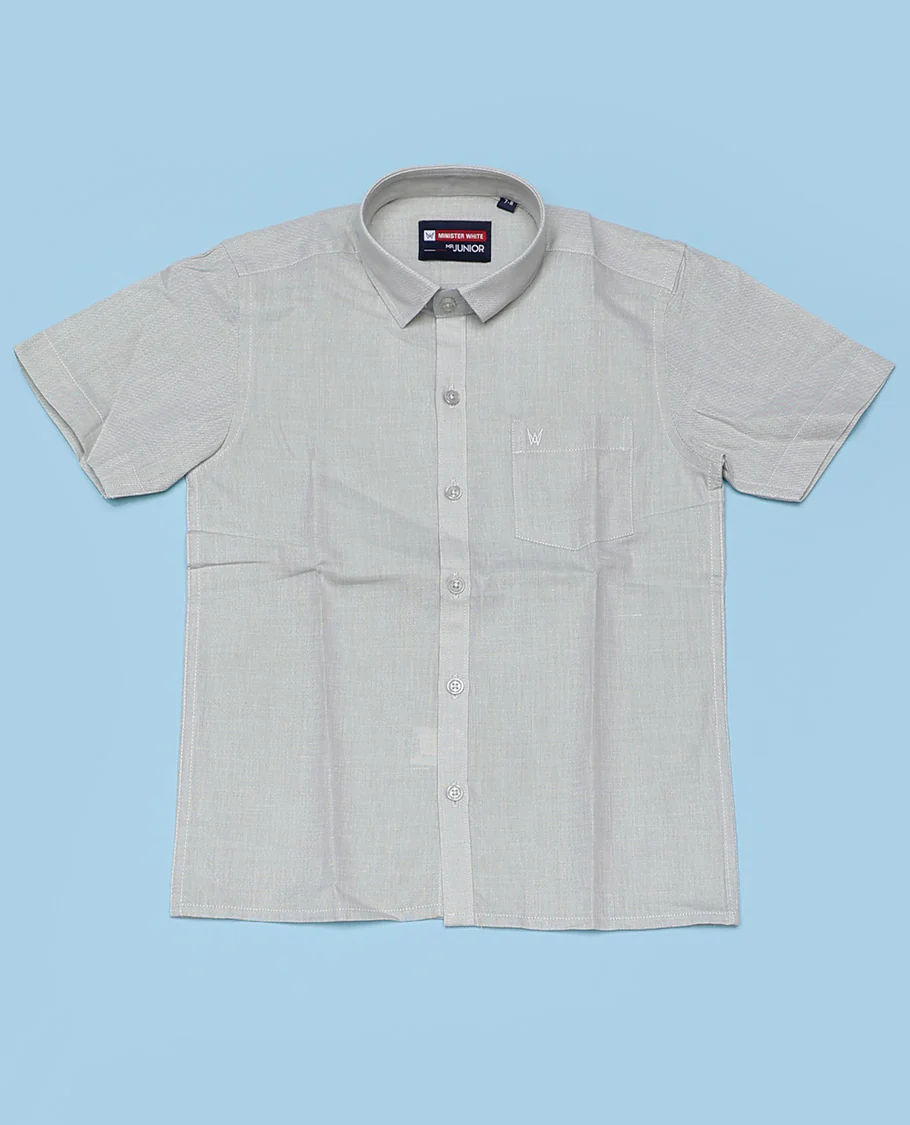 Olive Green cotton shirt with dhoti (ambitious boy) - Image 4